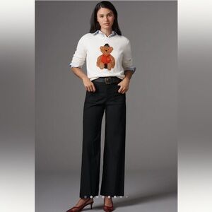 Anthropologie Maeve Colette Black Pants 32